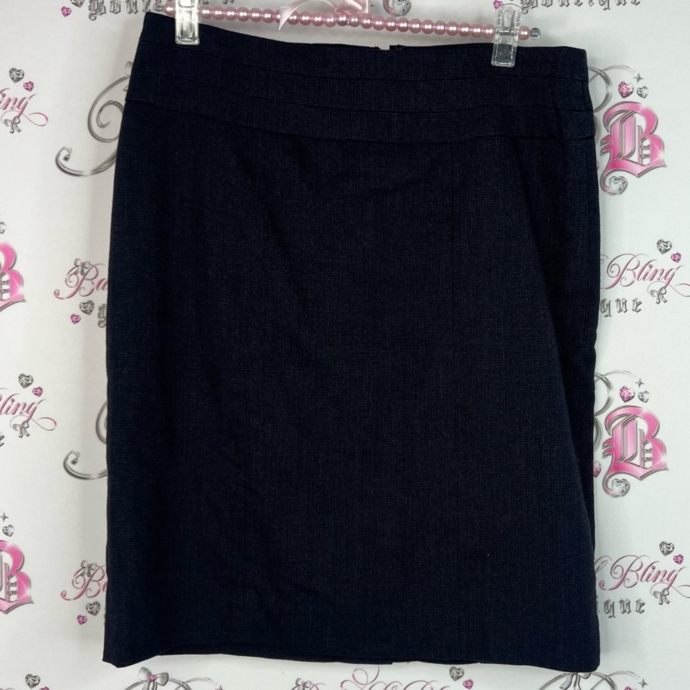 RW&CO. Ava 21 skirt classic houndstooth mini Classic Black Pencil Skirt